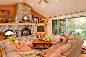 Sliding glass doors or windows may not have enough R Value to stop energy loss