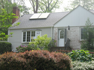 Solar thermal system installed in Chippewa Falls