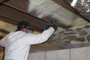 Spray foam insulation in Red Wing